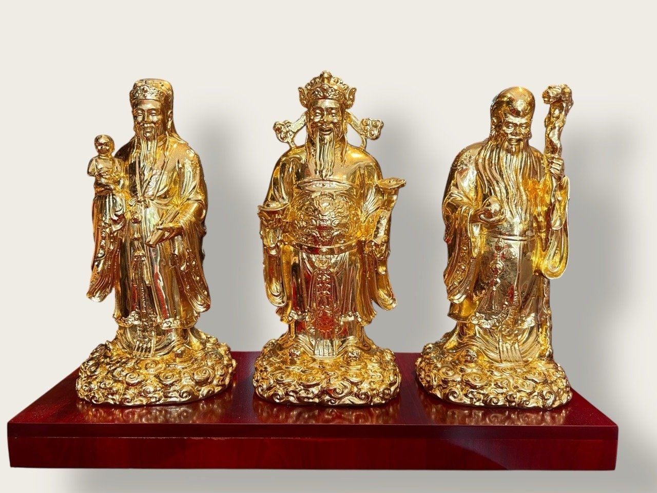 Tượng Tam Đa dát vàng