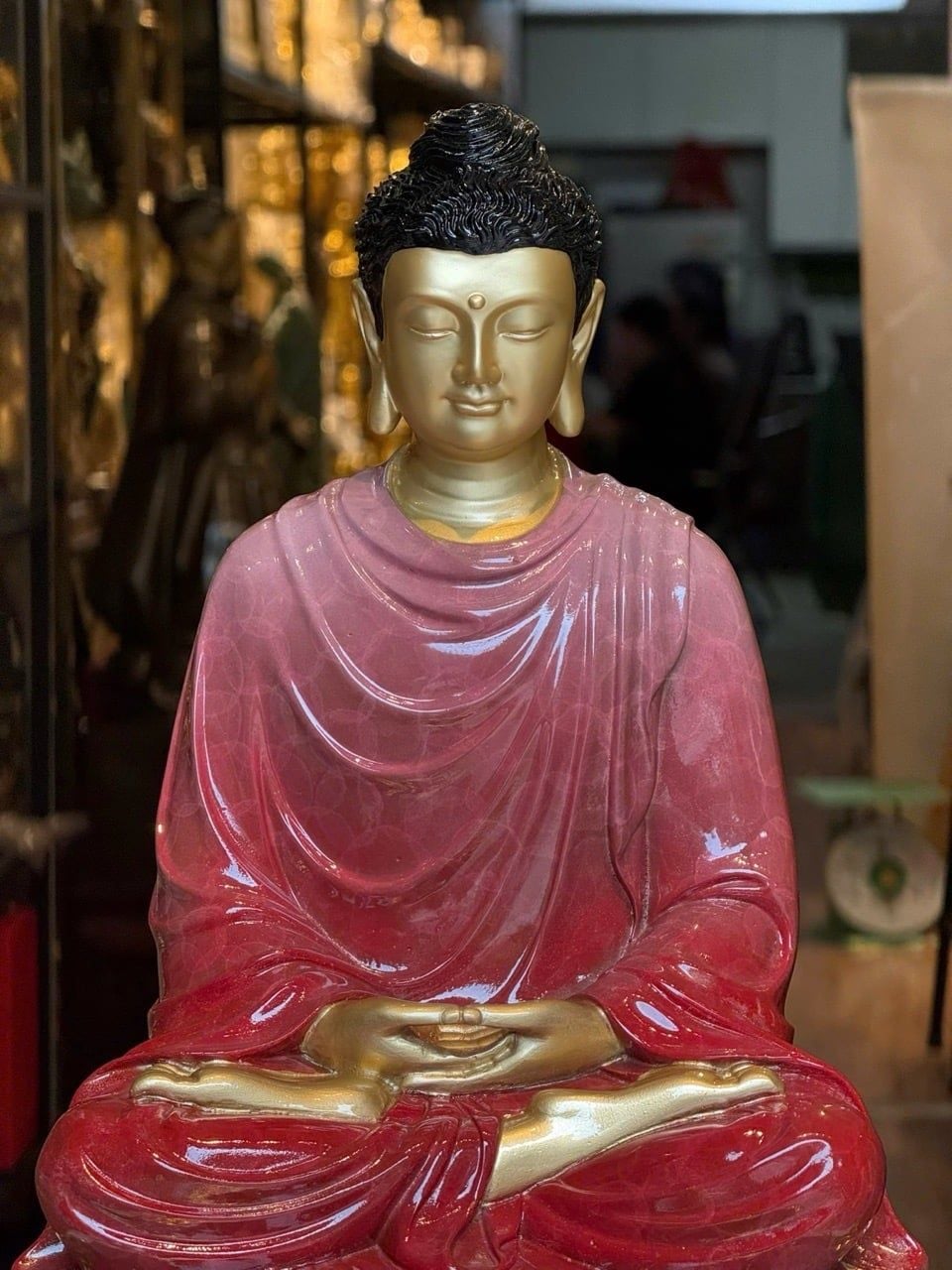 Tượng Phật Thích Ca bằng đồng