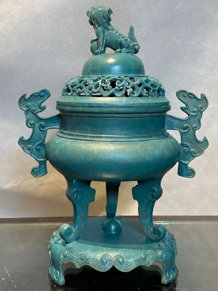 Lư đốt trầm bằng đồng