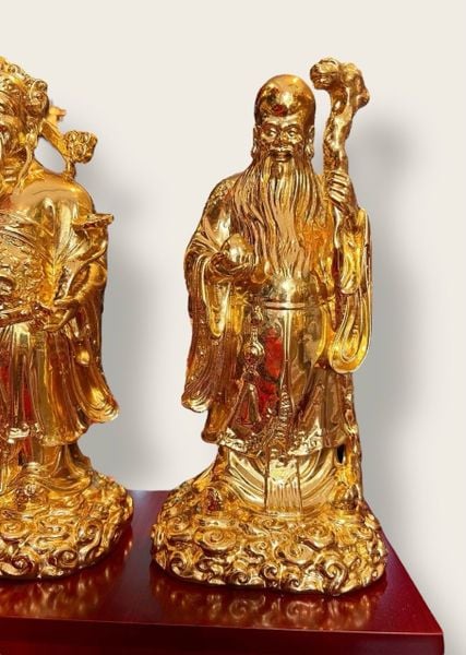 Tượng Tam Đa dát vàng