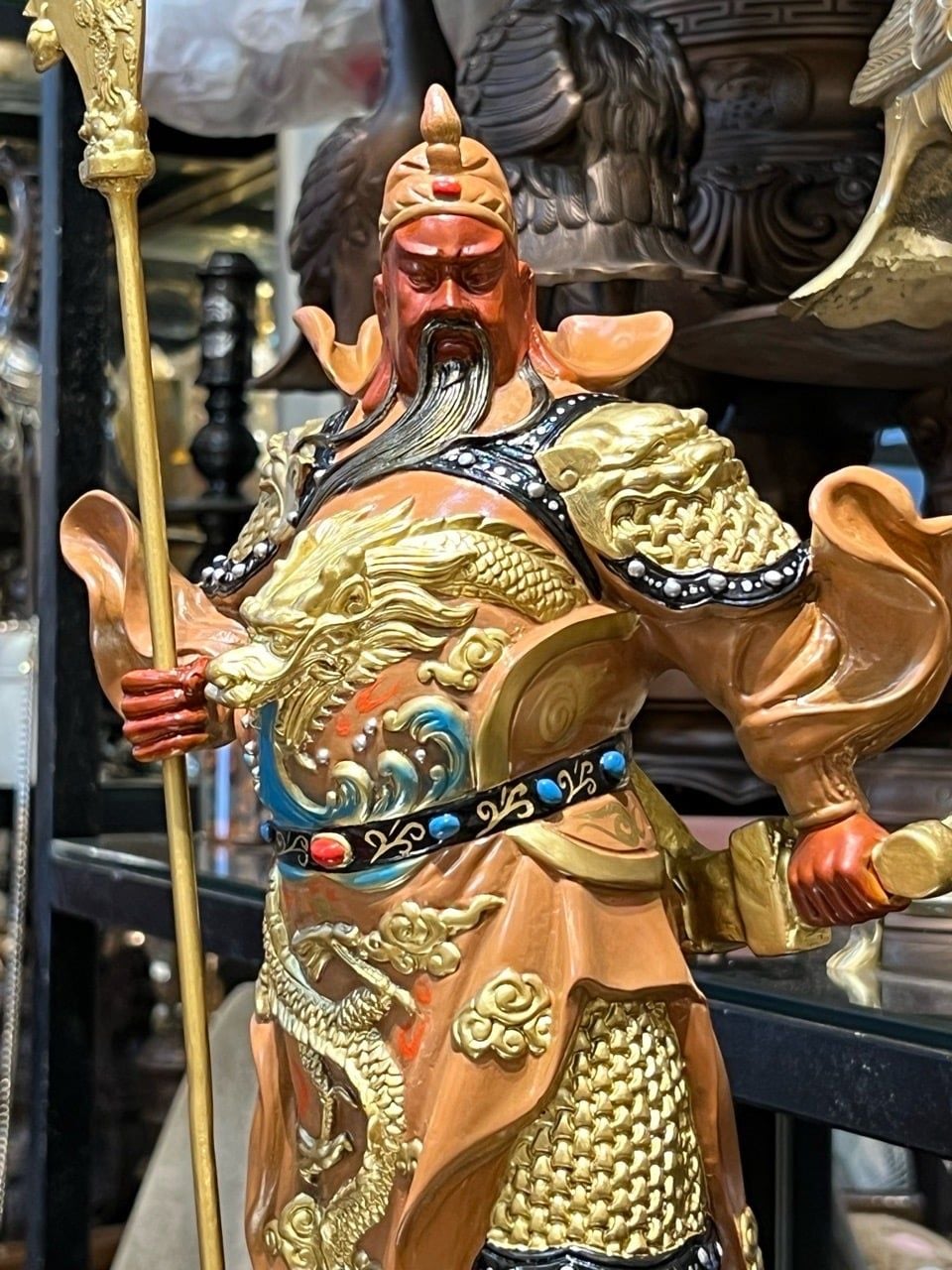 Tượng quan thánh đế quân bằng đồng