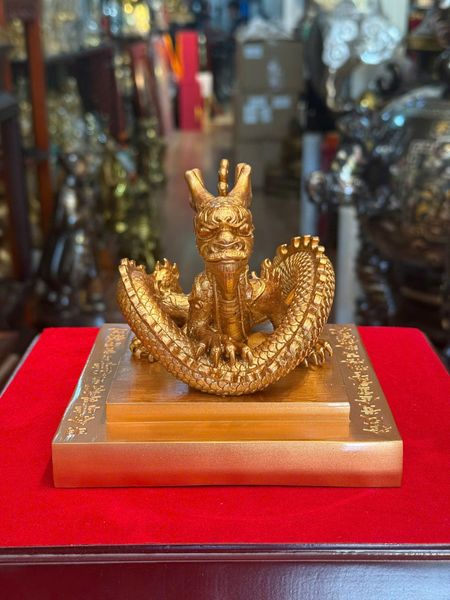Ấn rồng Hoàng Đế Chi Bảo bằng đồng