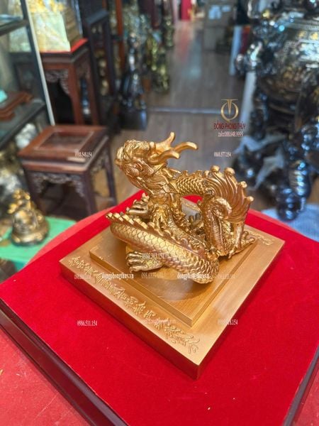 Ấn rồng Hoàng Đế Chi Bảo bằng đồng
