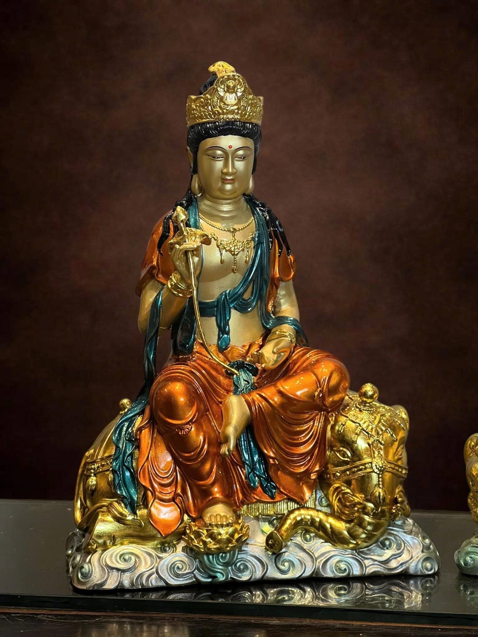 Phổ Hiền Bồ Tát-Văn Thù Sư Lợi Bồ Tát