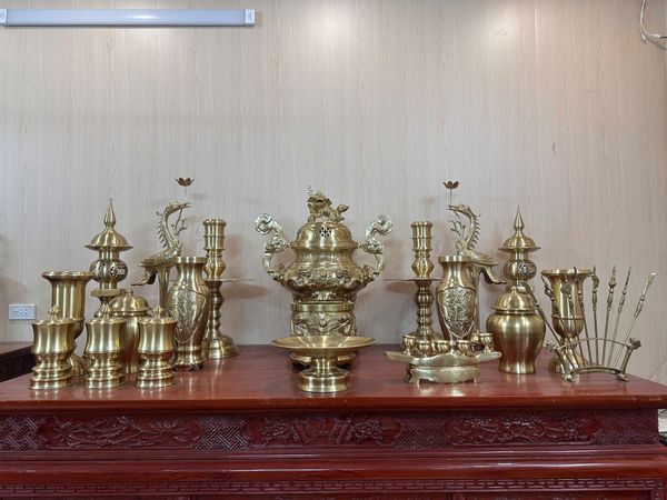 Bộ đỉnh đồng cát tút đầy đủ