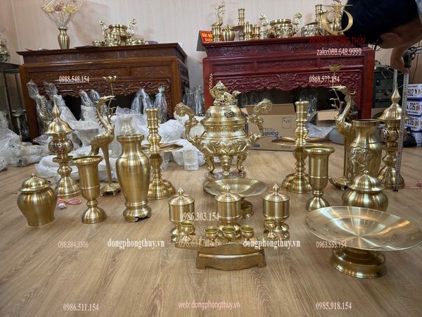 Bộ đỉnh đồng cát tút đầy đủ