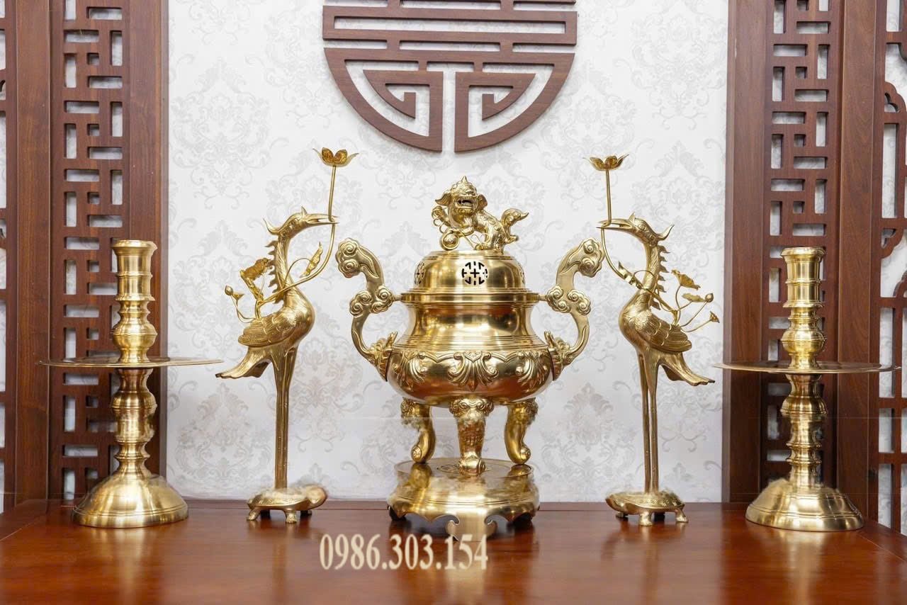 Bộ ngũ sự đỉnh đồng cát tút đẹp kĩ