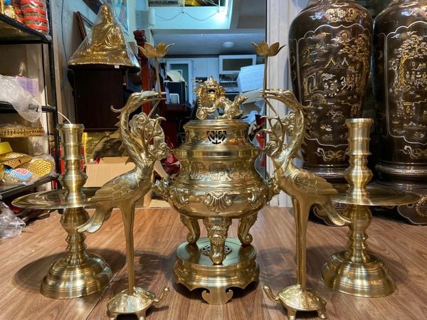 Bộ ngũ sự 60cm cát tút hoa sòi 42kg