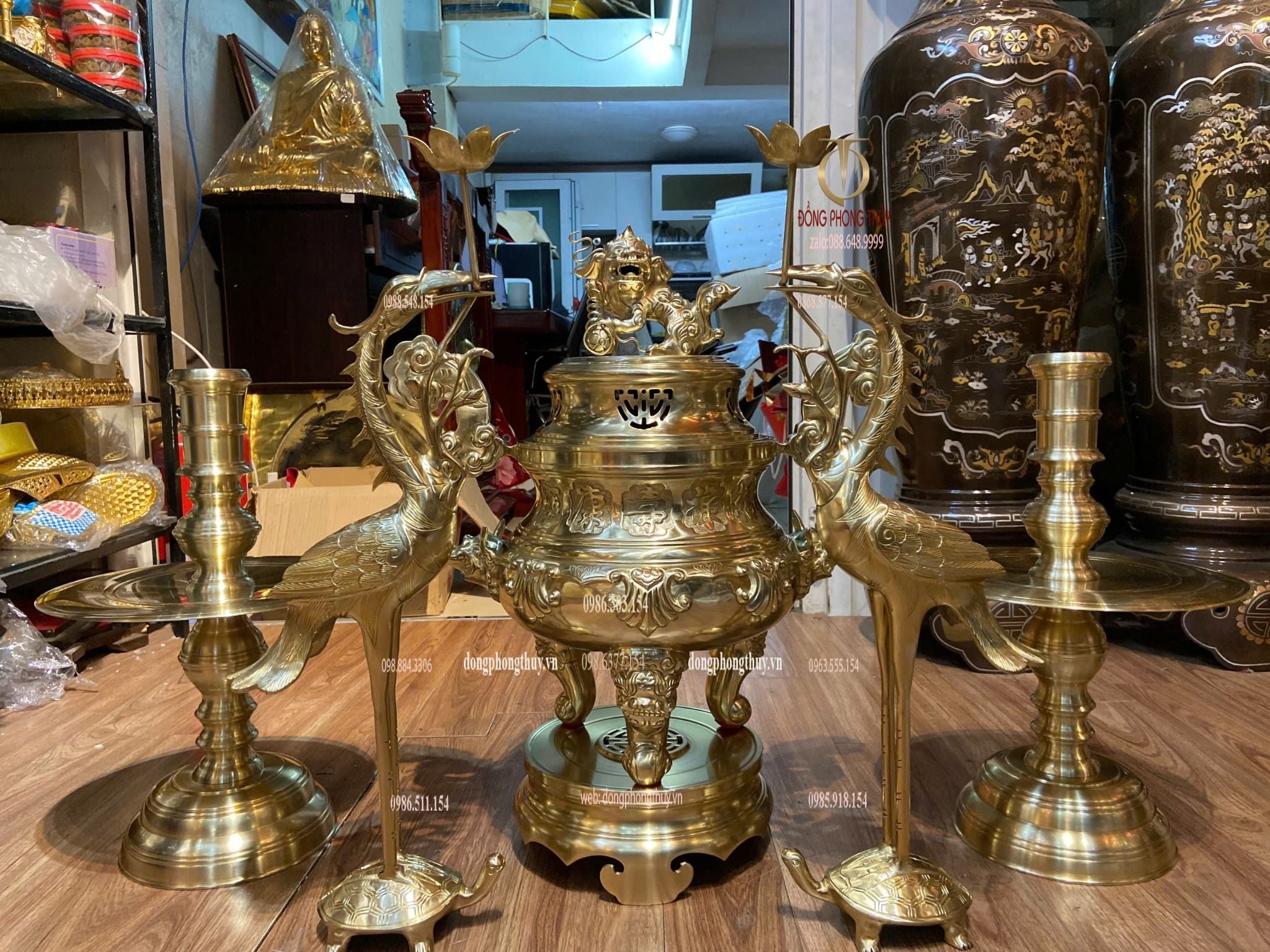 Bộ ngũ sự 60cm cát tút hoa sòi 42kg