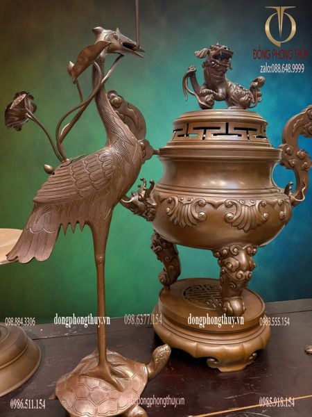 Bộ đỉnh đồng ngũ sự bằng đồng