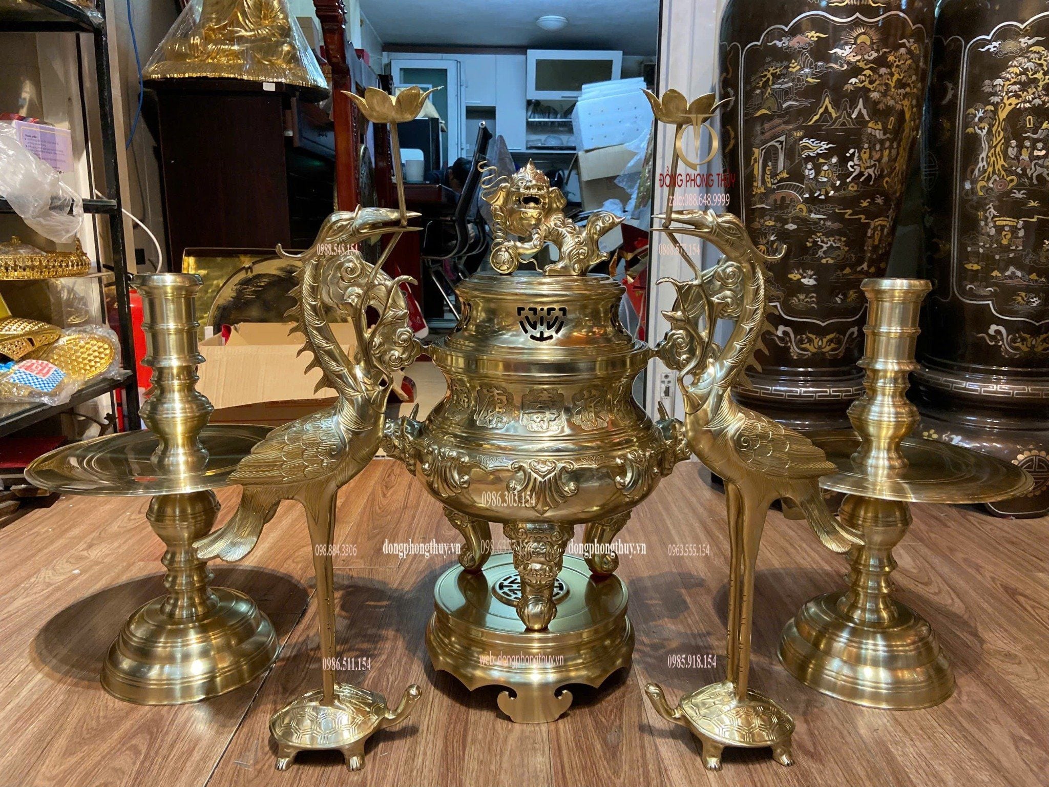 Bộ ngũ sự 60cm cát tút hoa sòi 42kg