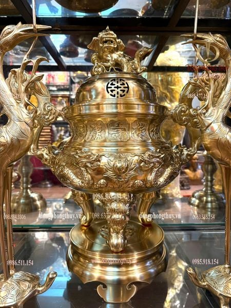 Bộ đỉnh đồng cát tút 42kg cao 60cm