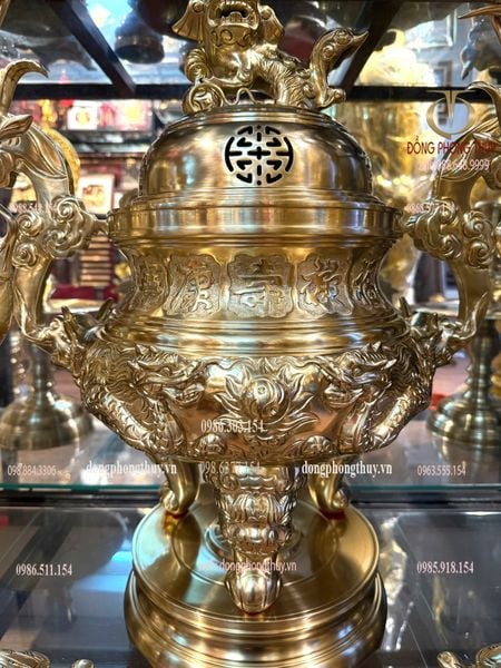 Bộ đỉnh đồng cát tút 42kg cao 60cm