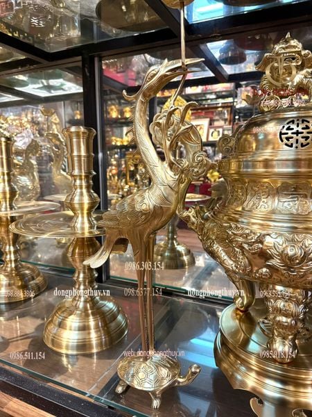 Bộ đỉnh đồng cát tút 42kg cao 60cm