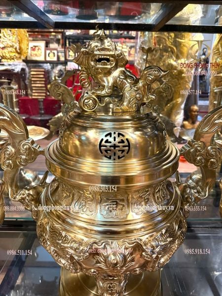 Bộ đỉnh đồng cát tút 42kg cao 60cm