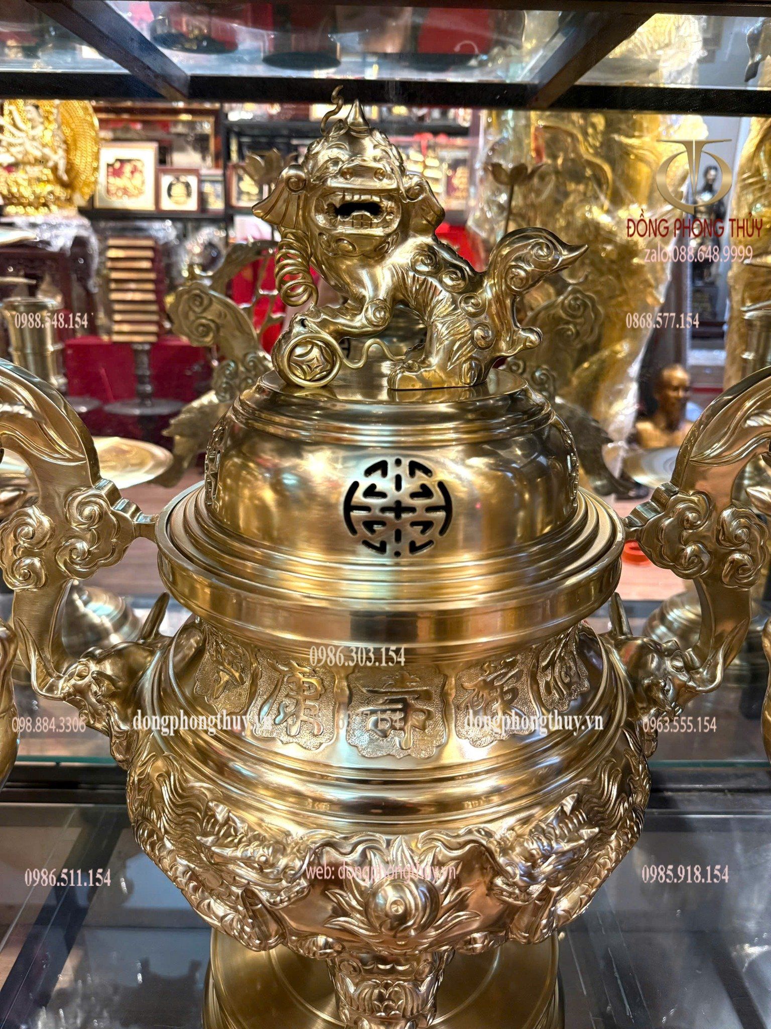 Bộ đỉnh đồng cát tút 42kg cao 60cm