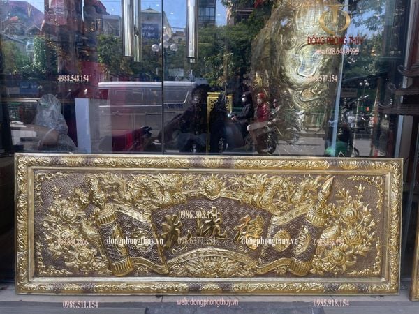 Bộ hoành phi câu đối 1m35