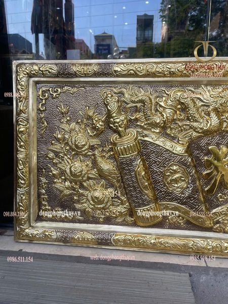 Bộ hoành phi câu đối 1m35