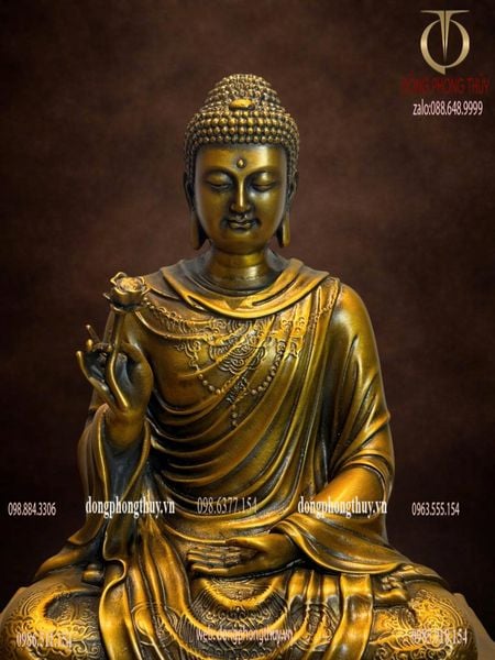 Hoa nghiêm tam thánh bằng đồng