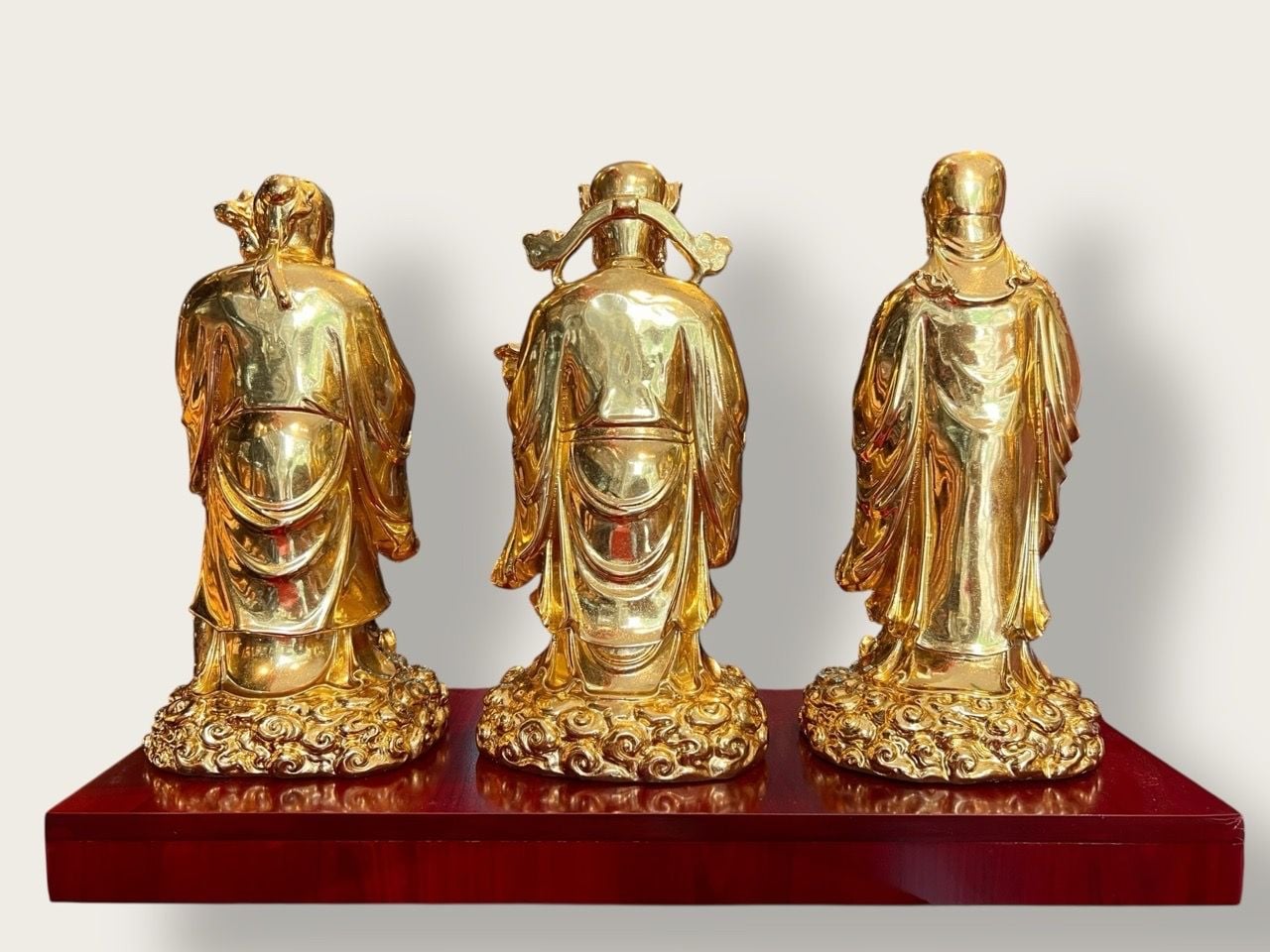 Tượng Tam Đa dát vàng