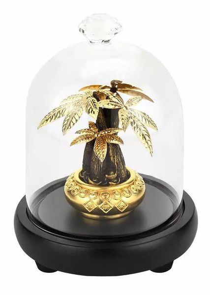 Cây kim ngân mạ vàng 24k 11x11x15cm