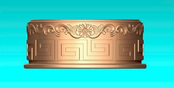 Đai đồng ốp chân cột nhà thờ