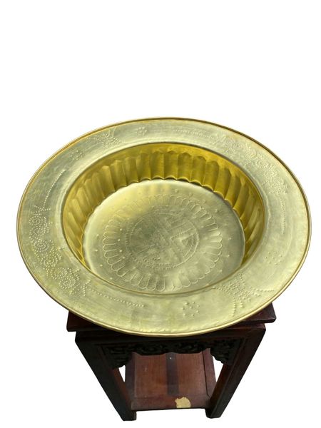 Chậu đồng vàng 42cm
