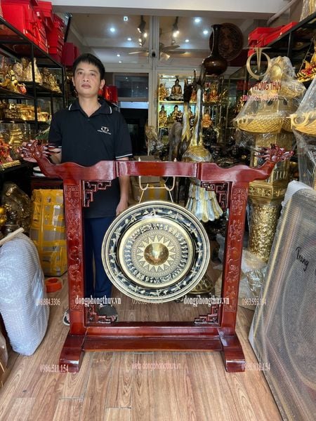 Cồng chiêng đồng đường kính 60cm