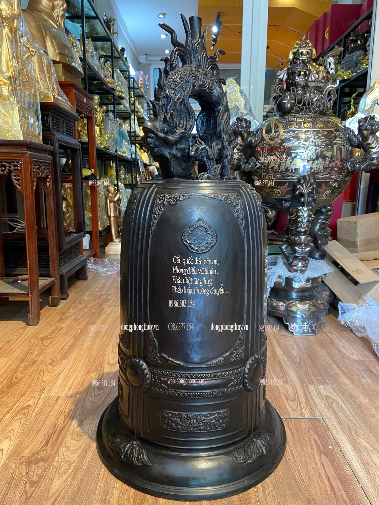 Chuông đồng 101kg