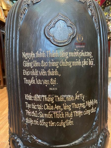 Chuông đồng 101kg