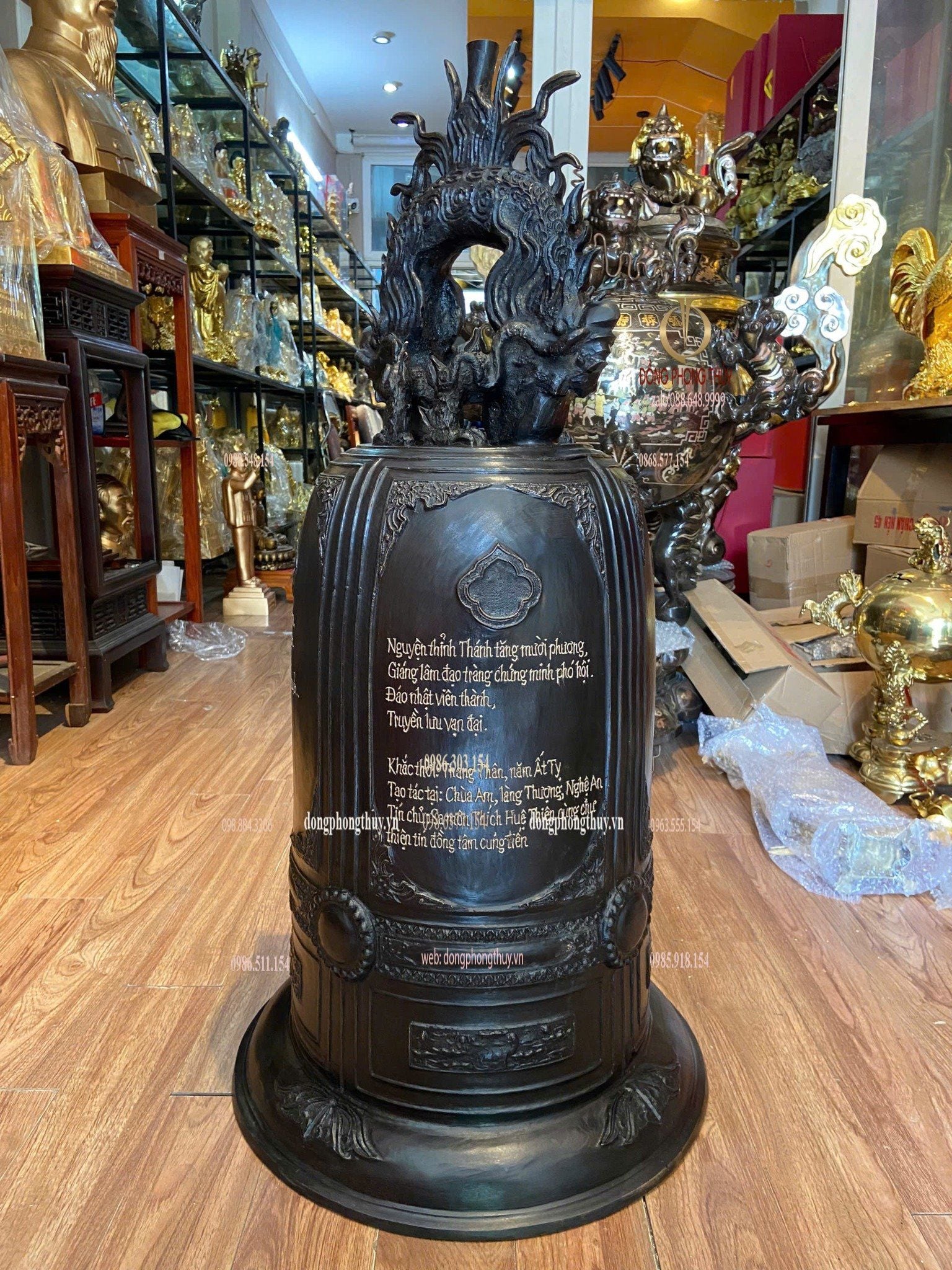 Chuông đồng 101kg