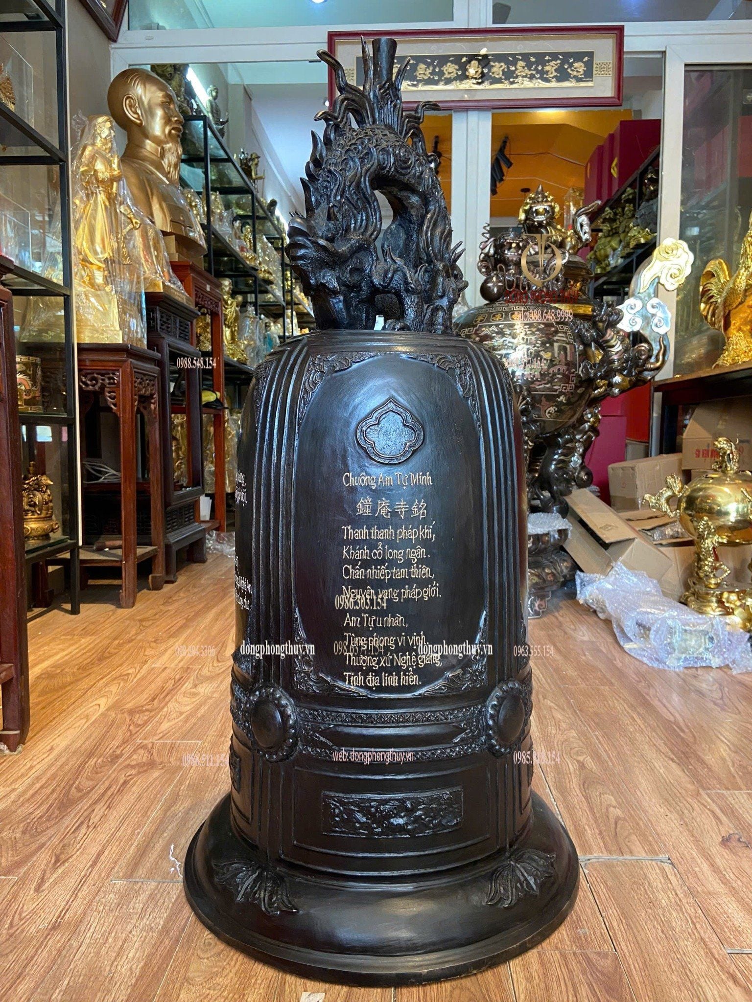 Chuông đồng 101kg