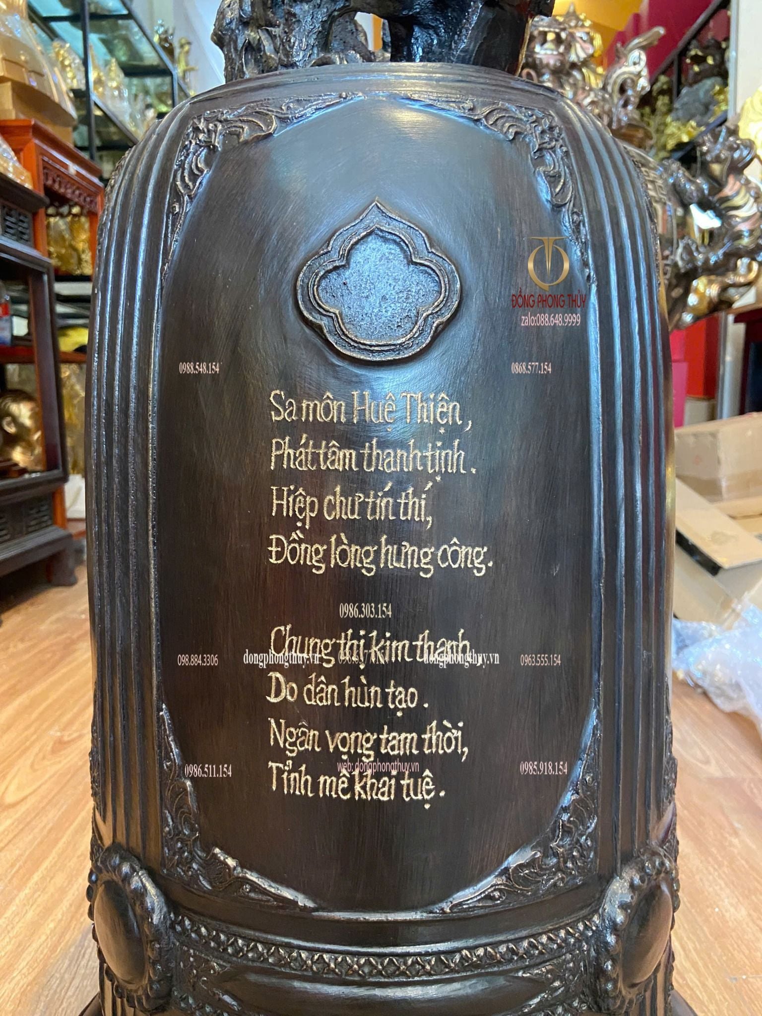 Chuông đồng 101kg