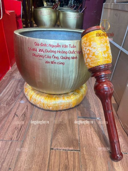 Chuông bát bằng đồng Rộng 38cm nặng 30kg