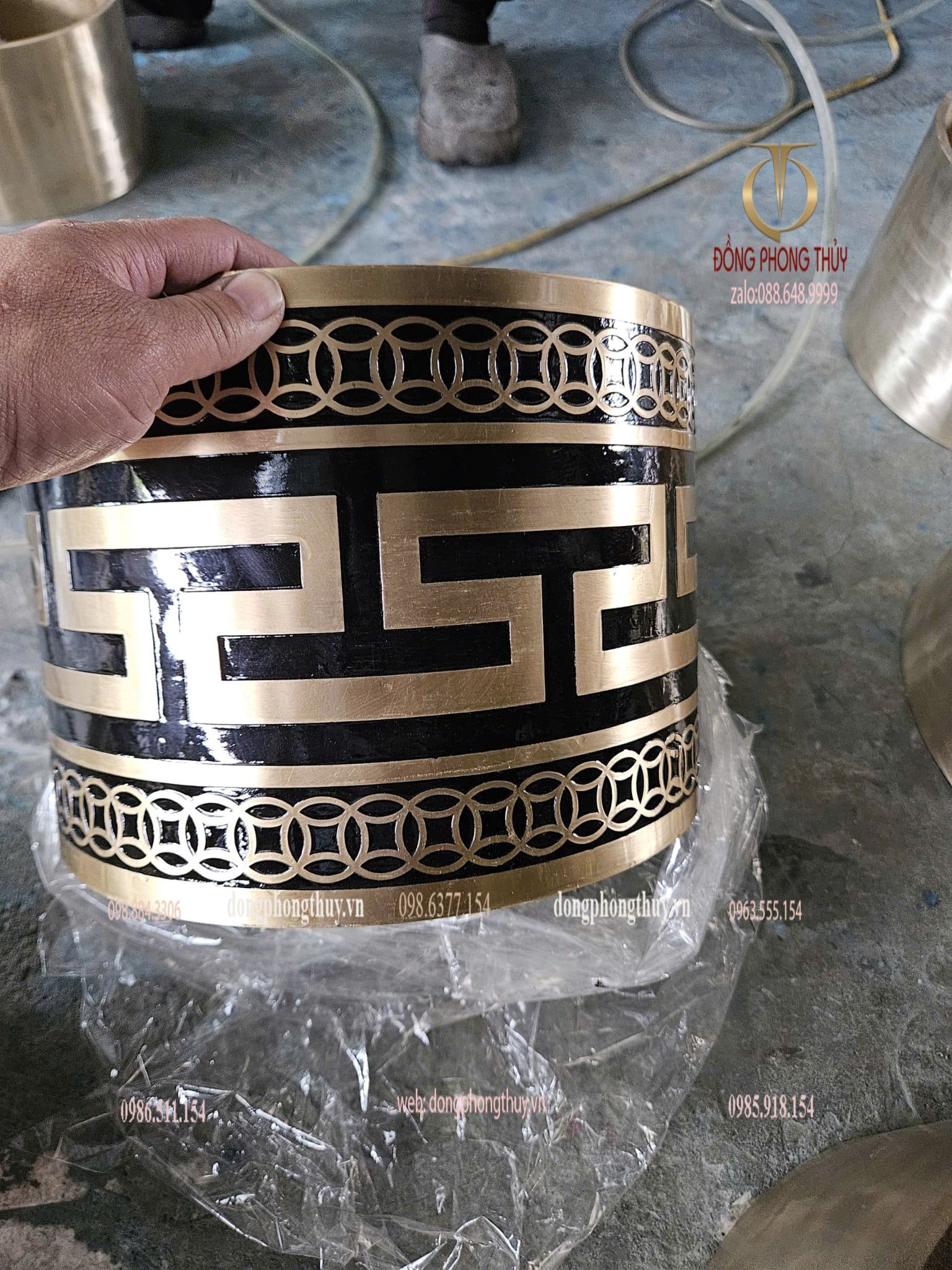 Đai cột đồng nhà thờ