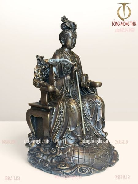 Tượng Diêu Trì Địa Mẫu bằng đồng