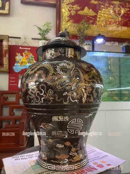 Đôi Choé thờ tứ linh 55cm nặng 50kg