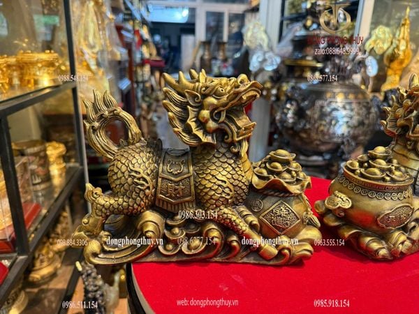 Đôi long mã bằng đồng