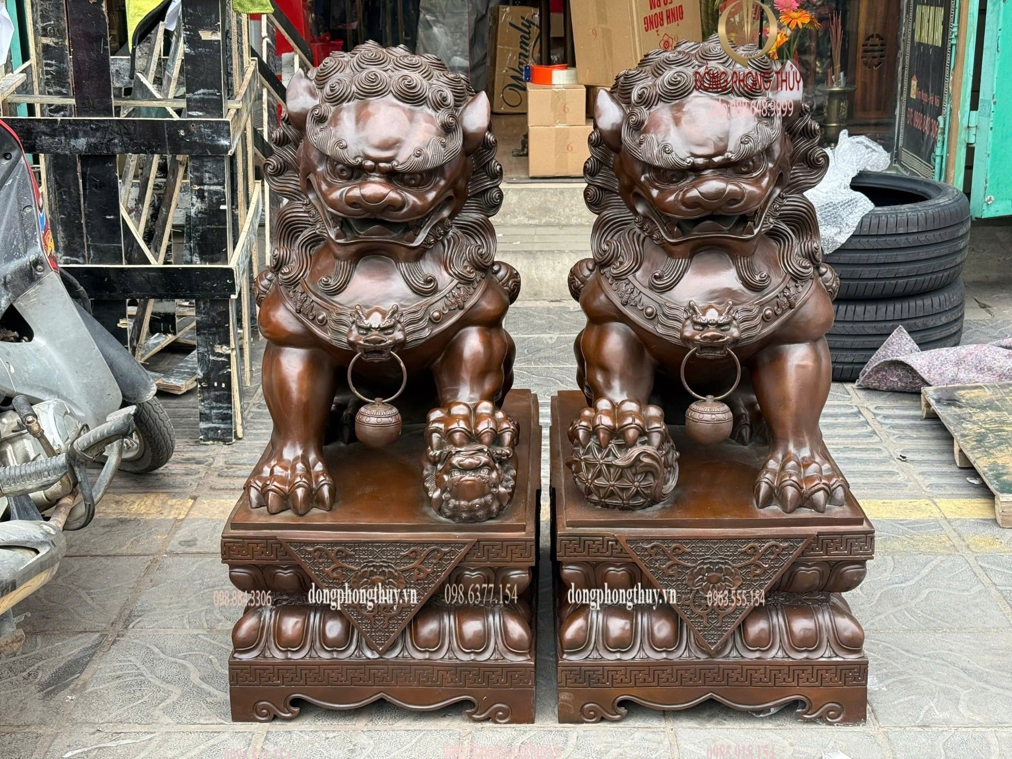 Đôi nghê đồng phong thủy