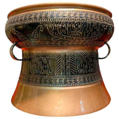 Trống đồng Đông Sơn đúc từ đồng đỏ nguyên chất thanh khiết