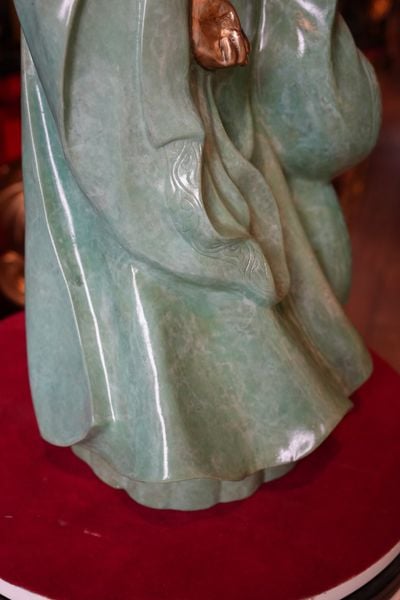 Tượng Khổng Minh bằng đồng