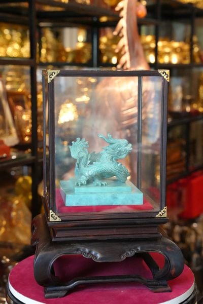 Ấn rồng Hoàng Đế Chi Bảo bằng đồng