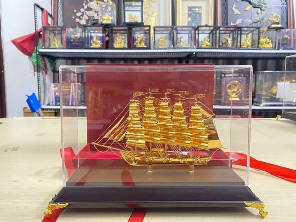 Quà lưu niệm-quà tặng mạ vàng 24k