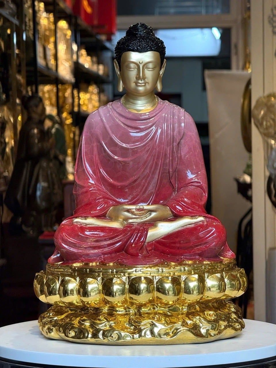 Tượng Phật Thích Ca bằng đồng