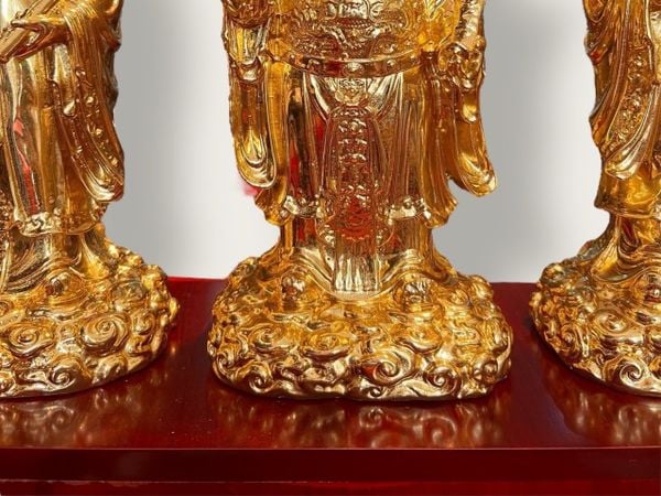 Tượng Tam Đa dát vàng