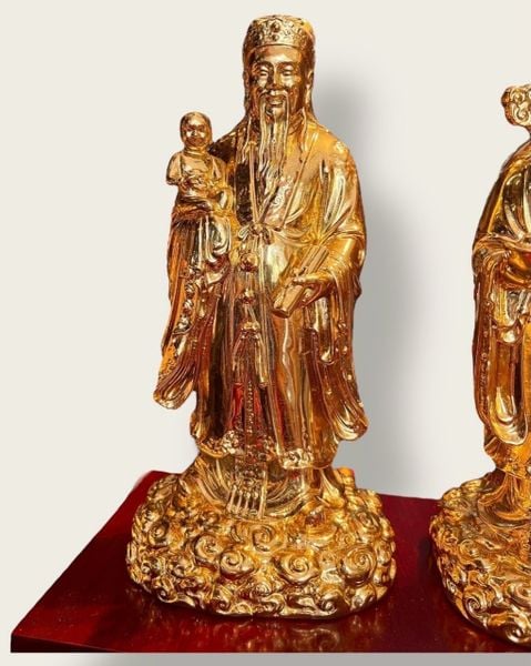 Tượng Tam Đa dát vàng