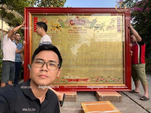 Gia phả dòng họ 2m2*2m7