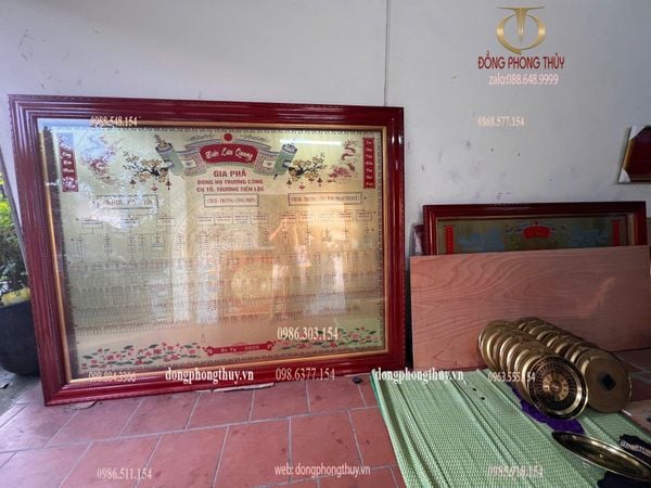 Gia phả dòng họ 2m2*2m7