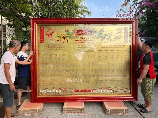 Gia phả dòng họ 2m2*2m7