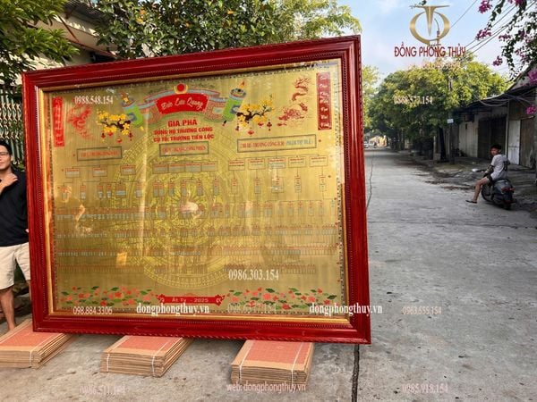 Gia phả dòng họ 2m2*2m7